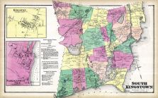 Kingstown South, Kingston, Narragansett Pier, Rhode Island State Atlas 1870